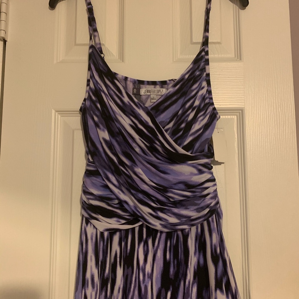 JLo Purple Dress